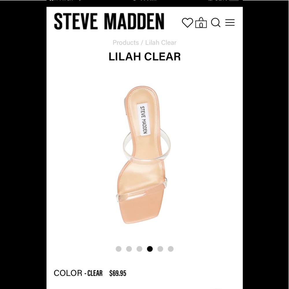 Steve Madden - LILAH CLEAR